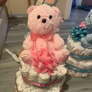 Babygirl diapercake